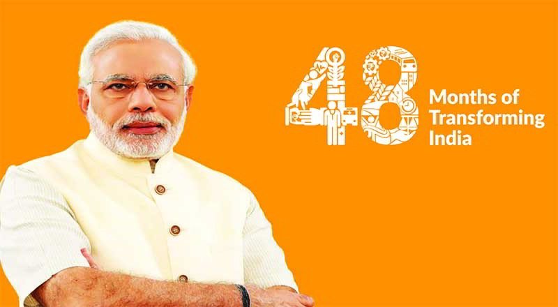 4 years of transformation under Modi!