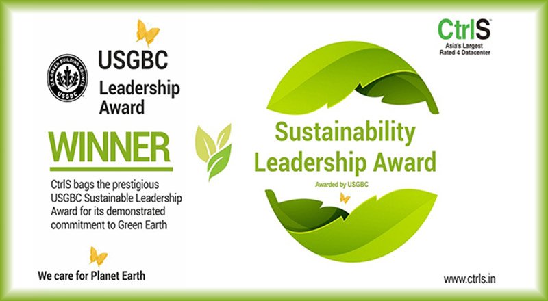 CtrlS bags the prestigious US Green Building Council (USGBC) leadership award