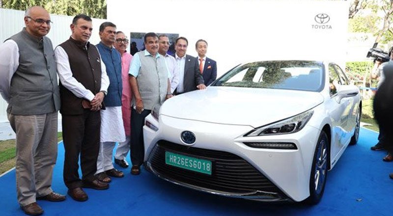 Hydrogen powered Toyota Mirai gets registered in Kerala, to be used for research purpose
