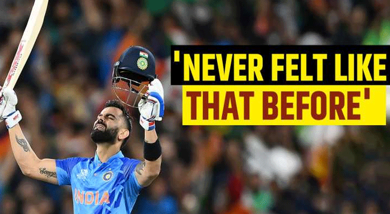 Virat Kohli shares special message on India vs Pakistan World Cup game, says 'never felt like that ever'
