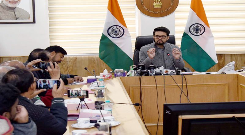 Prime Minister will inaugurate this year’s National Youth Festival at Huballi, Karnataka on 12th January: Shri Anurag Singh Thakur