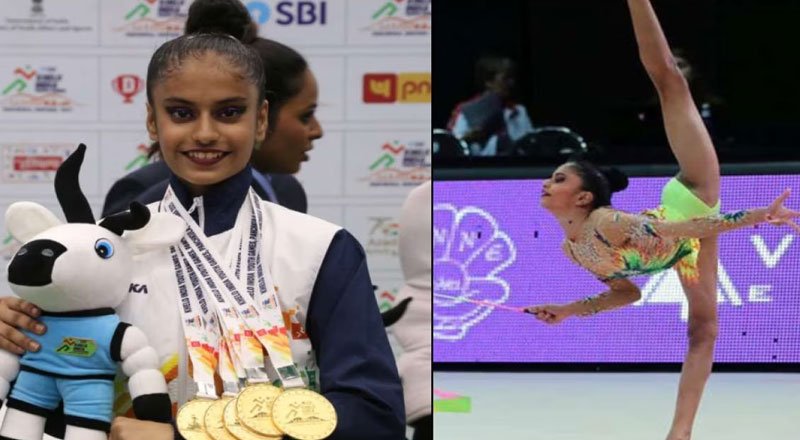 Maharashtra's Rhythmic Gymnast, Samyukta Kale’s Biggest Competition Is With Herself