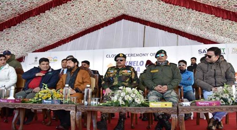 Khelo India Winter Games concludes in Gulmarg; MoS Nisith Pramanik distributes medals among winners