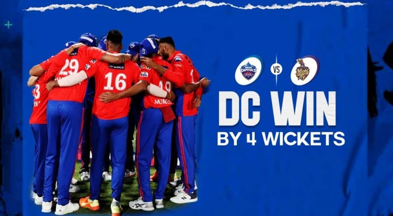 2023 Highlights: Delhi Capitals win by 4 wickets
