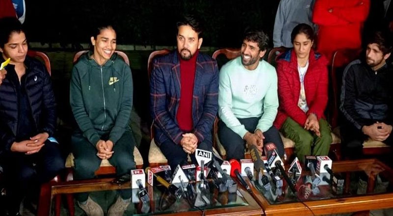 Vinesh Phogat's Charge Against Anurag Thakur: “Tough to stand against powerful people”