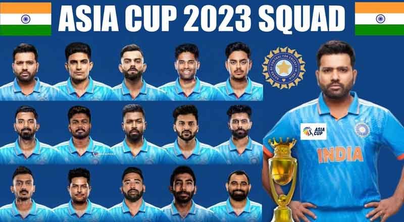 announce 17-member squad for Asia Cup 2023, key players return to team India