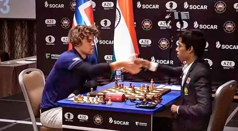 India's Chess Star Playing in World Cup Final vs Magnus Carlsen; Read to Know him
