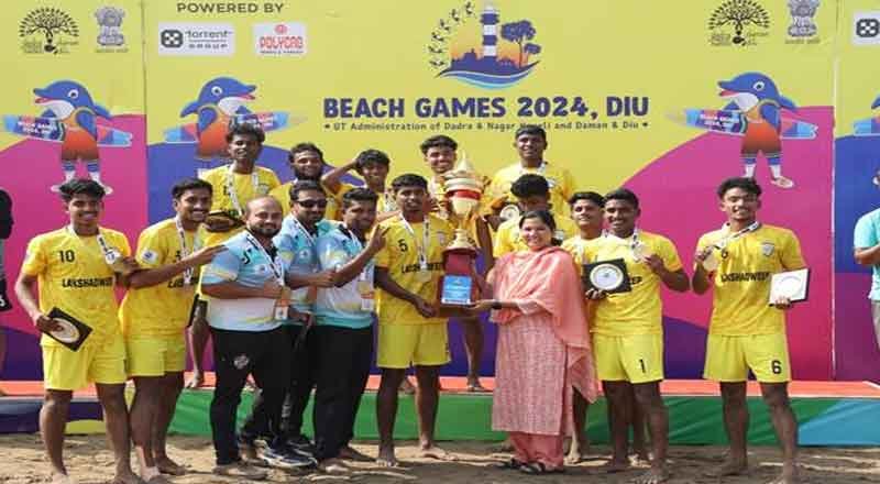 Successful conduct of Diu Beach Games lay foundation for exciting sporting events by the Sea – Shri Anurag Singh  Thakur