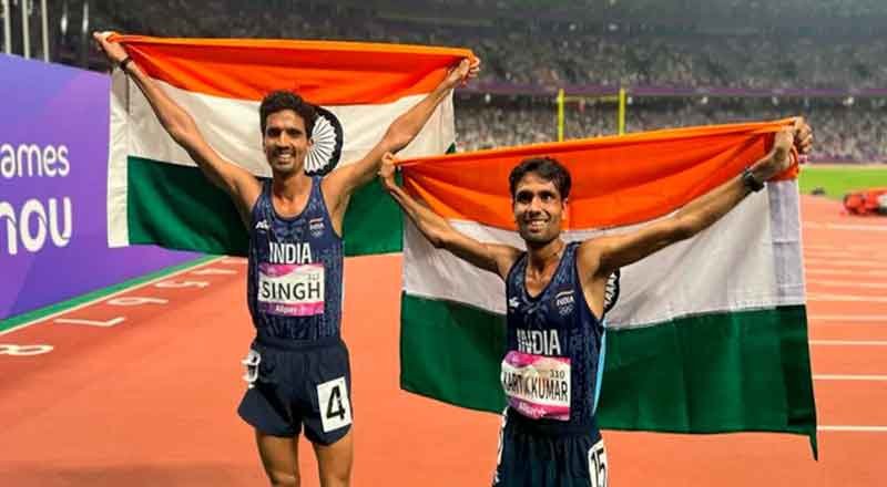 India’s Gulveer Singh Clinches Silver Medal In Men’s 5000 Metre Race At Portland Track Festival High…