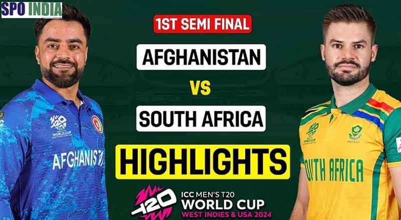T20 WC: Afghanistan to Take on South Africa in First Semi-Final on Thursday