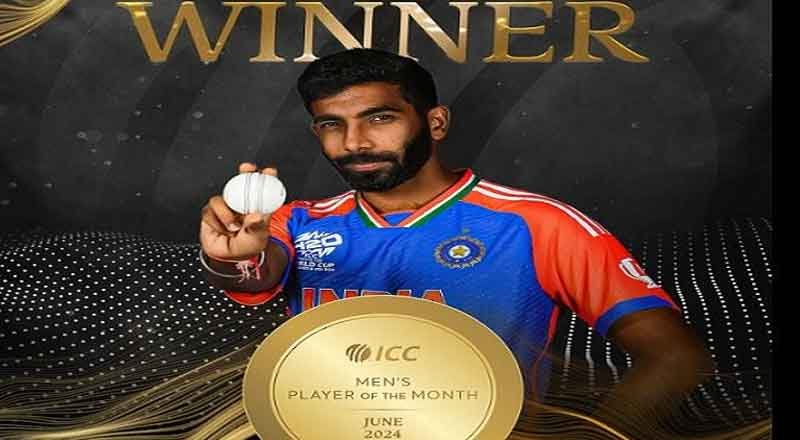 Jasprit Bumrah and Smriti Mandhana Shine as ICC Players of the Month for June 2024
